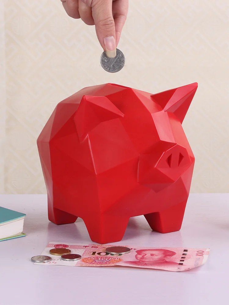 

coin saving box piggy case piggy bank safe pig bank kids bank safe box money birthday gifts for kids abstract animals