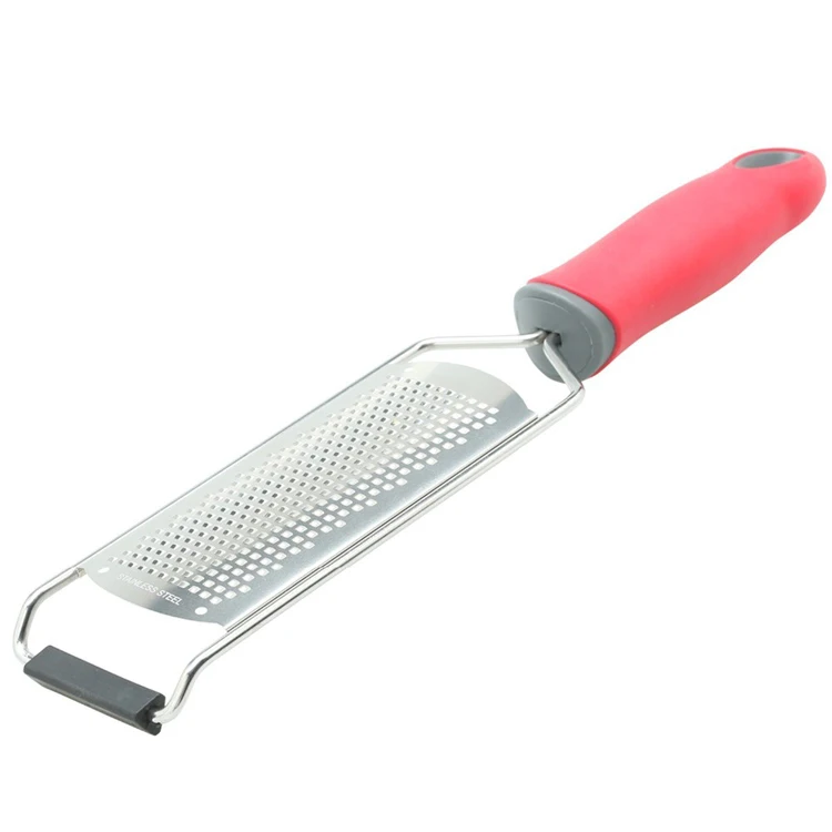 Multifunctional Kitchen Tools Wide Board Cheese Grater Lemon Zester Stainless Steel Blade For Cheese Chocolates Slicer with Protective Cover (3)