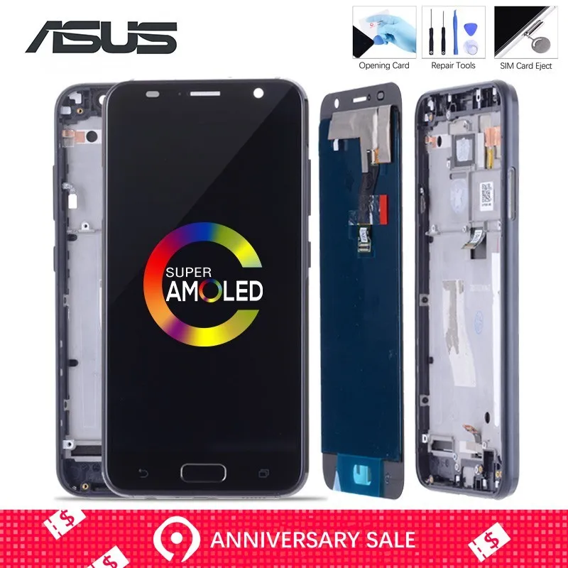 

Original AMOLED 5.2" For ASUS Zenfone V V520KL LCD Display Touch screen Digitizer Assembly Parts V520KL LCD Replacement Parts