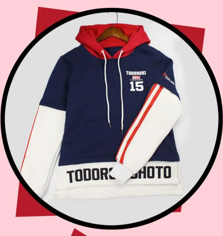 Аниме балахон мой герой Boku без Todoroki шото свитер в стиле &quotунисекс Поддельные 2