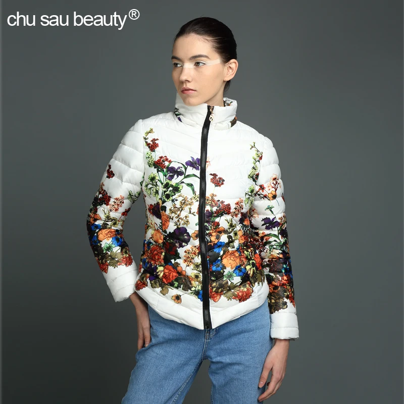 2017 Sale Real Chu Sau Beauty 2017new Warm Wear Wadded Jacket Female Winter Parkas Women Slim