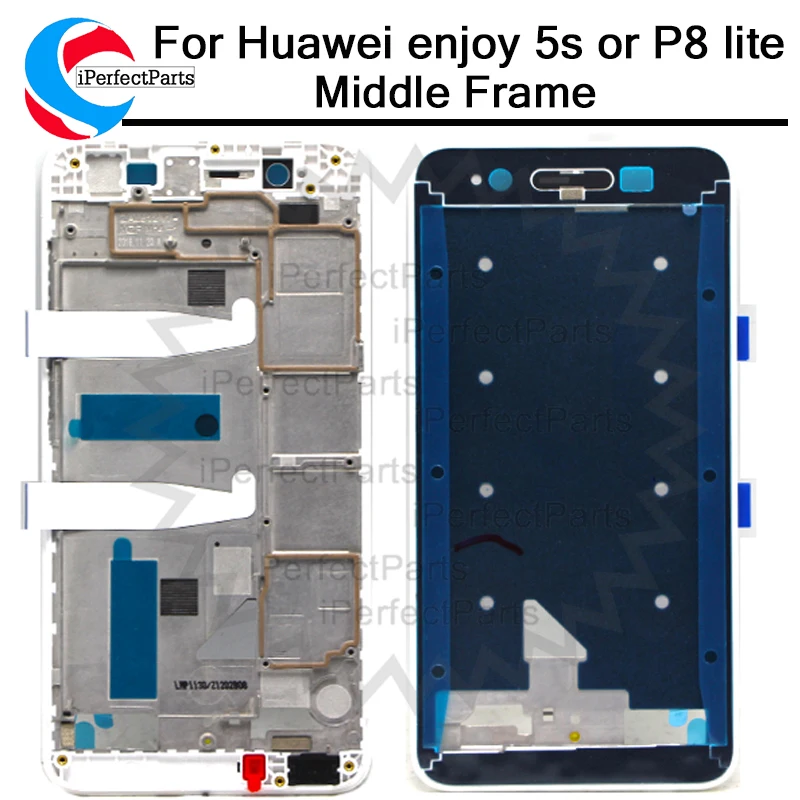 

For Huawei enjoy 5s LCD or For huawei P8 lite smart Middle Frame Bezel Middle Plate Cover Repair Part Free shipping
