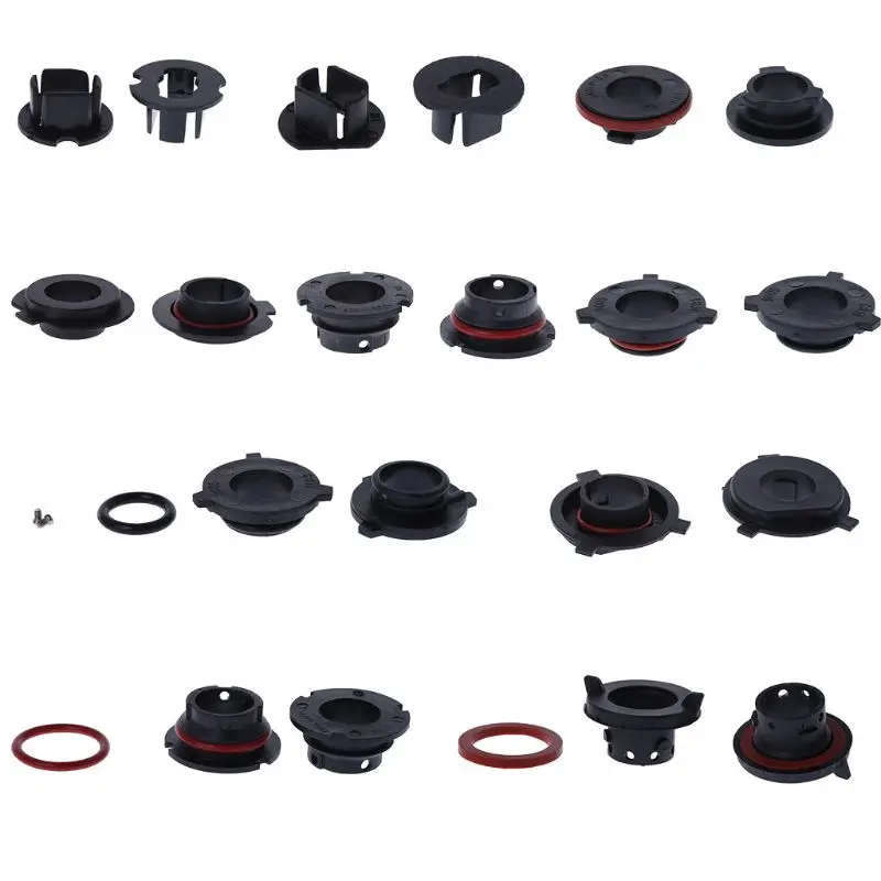 

2Pcs Car LED Headlight Bulb Adapter Holder Base Sockets Retainer for H1 H3 H4 H7 H11 H13 9004 9005 9006 9007