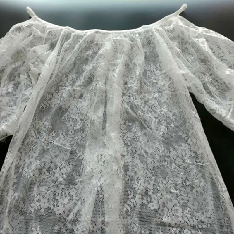 Slips women black white Eyelash lace leakage shoulder transparent full slips hot intimates underwear Slips women black white Eyelash lace leakage shoulder transparent full slips hot intimates underwear