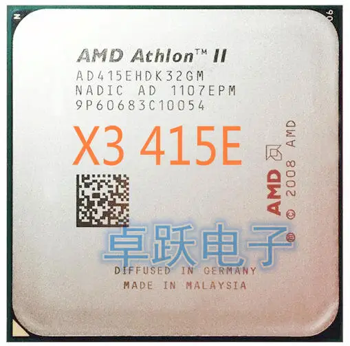 AMD Athlon II X3 415e X3 415E 2,5 GHz Triple Core CPU procesador Socket ...