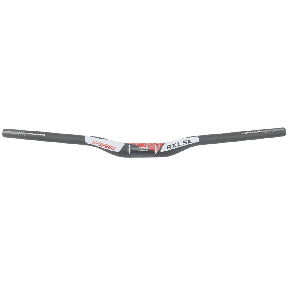 MTB Handlebar RXL SL Handlebar Bike Racing Carbon 31.8 Carbon Handlebar MTB Black 3K Matte RiserFlat Handlebars (10)