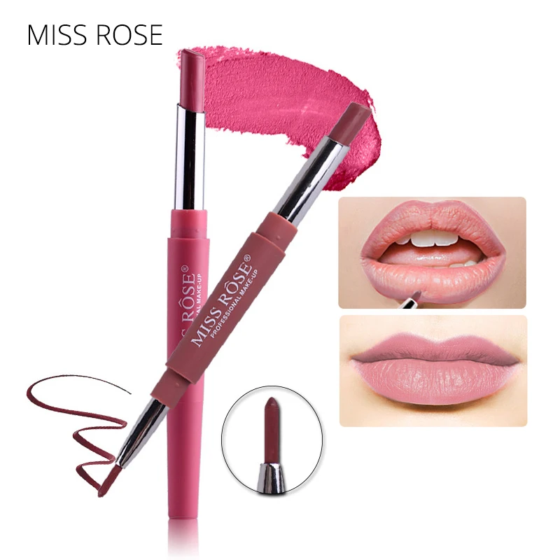 Miss Rose 14 цветов матовая губная помада с двойной головкой водостойкая длительное