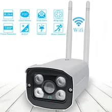 720P 1080P Outdoor IP Camera Surveillance Outdoor Wifi CCTV Metal Bullet Camera Security Video Waterproof Night Vision