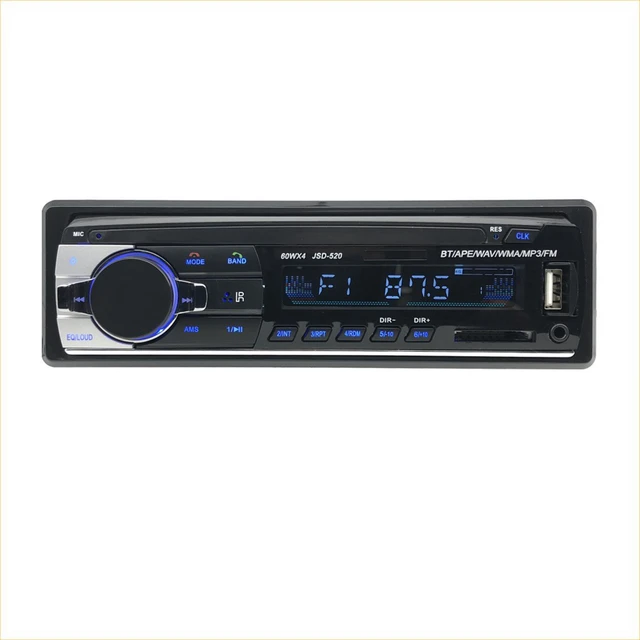 Autoradio 1 Din Bluetooth Radio SD MP3 Player Coche Car Radios Estereo Poste  Para Auto Audio Stereo Carro Samochodowe Automotivo - AliExpress