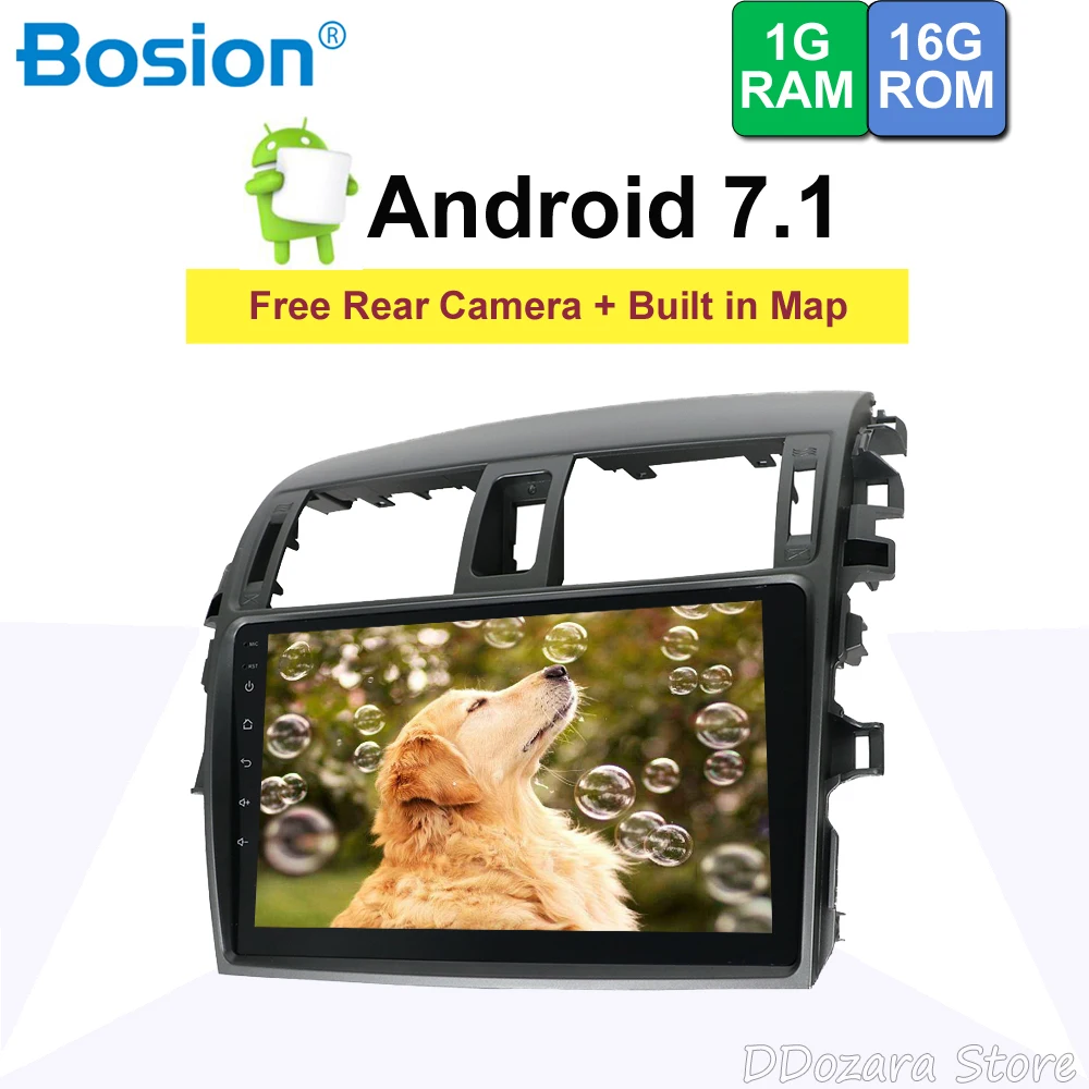 

Android 8.1 Car Radio Multimedia Player For Toyota Corolla E140/150 2008 2009 2010 2011 2012 2013 Stereo GPS Navigation 2 din