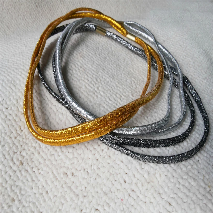 

New Fashion Jewelry 5 Colors Elastics Women Hair Bands Hair Holder Rope Headpiece Accessories Girls Best Love Head Band Piece