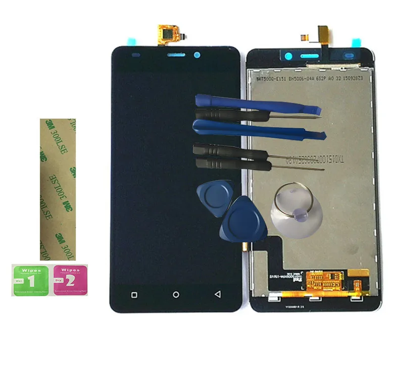 

New LCD Display TXDT500QYPA-151V2 With Touch Screen Y130068B1-R Digitizer Replacement With Tools+3M Sticker