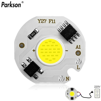 

Y27 COB LED Lamp Chip Real Power AC 220V 3W 5W 7W 9W 12W LED Lamp Bulb Smart IC For DIY Spotlight downlight Flood Light Chips