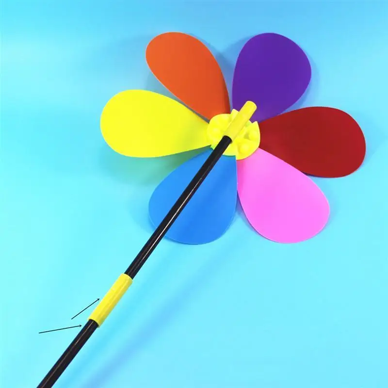 BESTOYARD шесть лепестков подсолнух цветок ветряная мельница ветряной Спиннер пастбища открытый задний двор пинховик для украшения игрушек детей