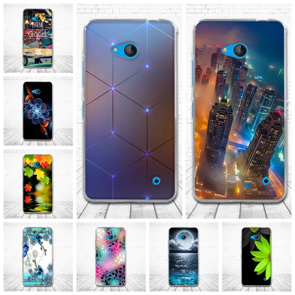 

For Nokia Microsoft Lumia 640 Cover Capa Beautiful Design Slim TPU Case Cover For Nokia Microsoft Lumia 640 Soft Cover Shell Bag