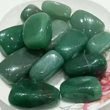 500 г зеленые камни, галька 30-45 мм Размер садовые дорожки растительный ярд Декор Искусственный камешек для аквариума украшения аквариума