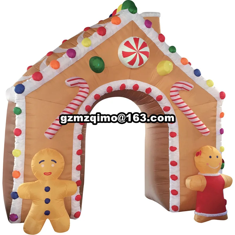 4x3m Christmas inflatable tree arch outdoor decoration inflatable