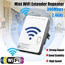 LEORY WLAN 300 Мбит/с расширитель ретранслятор мини маршрутизатор WiFi усилитель сигнала расширитель усилитель для путешествий офиса дома
