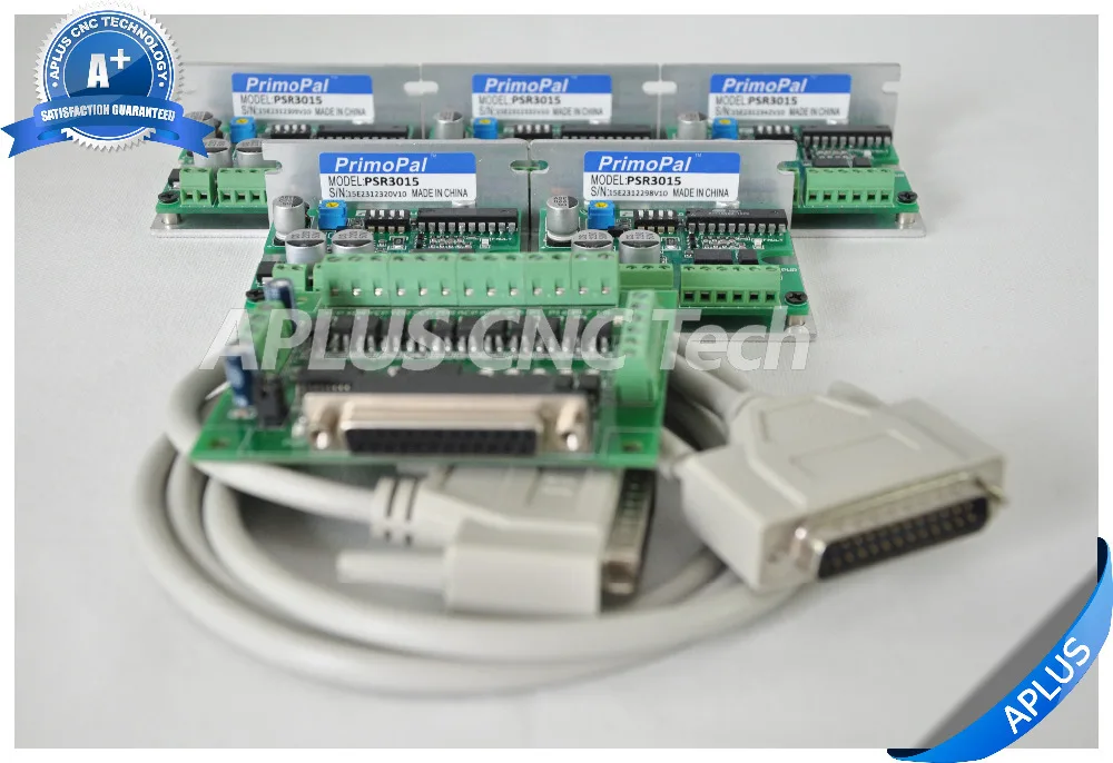 

5 PCS PrimoPal PSR3015, 2 Phase NEMA 8 / 11 / 14 / 16 / 17 Stepper Motor Driver, Up to 30VDC / 1.5A / 16 microstep