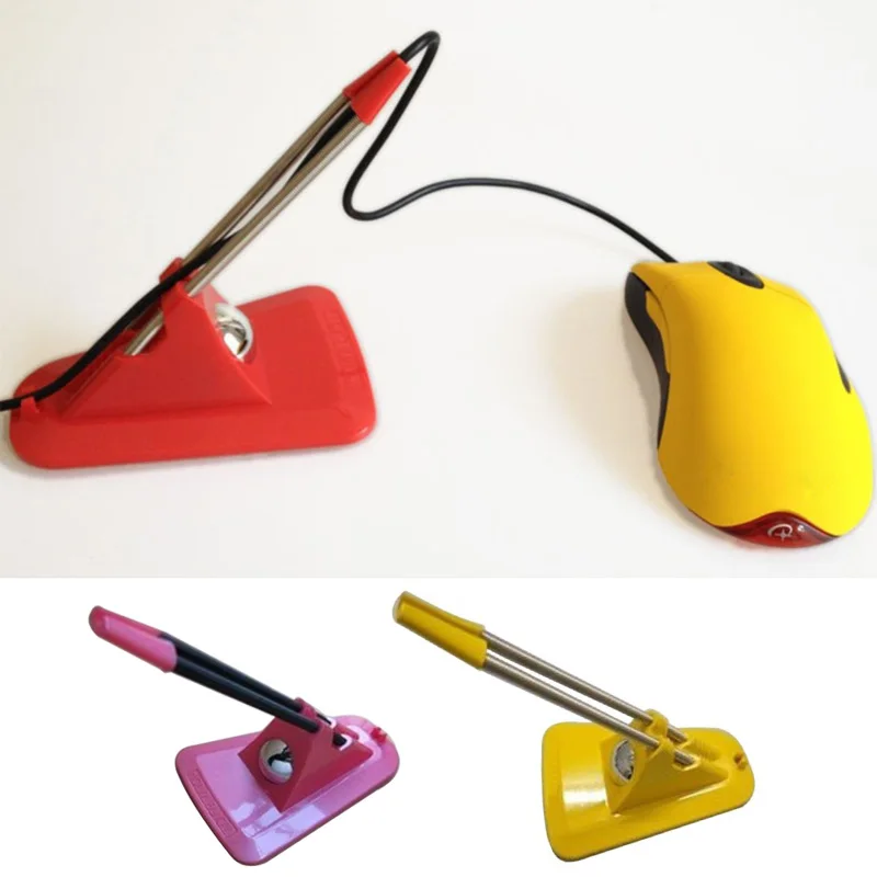 

New Flexible Mouse Bungee For Gaming Cord Clip Clipper Wire Cable mouse wire holder Line Fixer Multicolor Bungee for Mouse