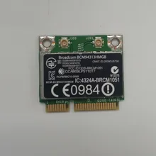 BCM94313HMGB 802.11b/G/N Wi-Fi и 2070 Bluetooth 2.1+ EDR Combo Card для 6460b 2560b 8560 P g72 MINI110 серии 210, 600370-001