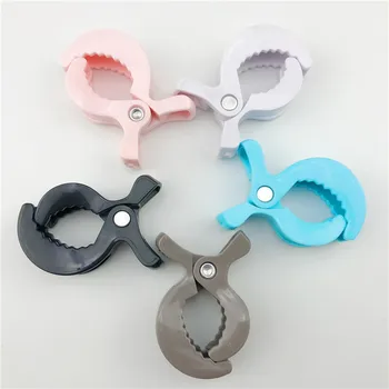 

1pc/lot Baby Colorful Car Seat Accessories Plastic Pushchair Toy Clip Pram Stroller Peg To Hook Cover Blanket Mosquito Net Clips