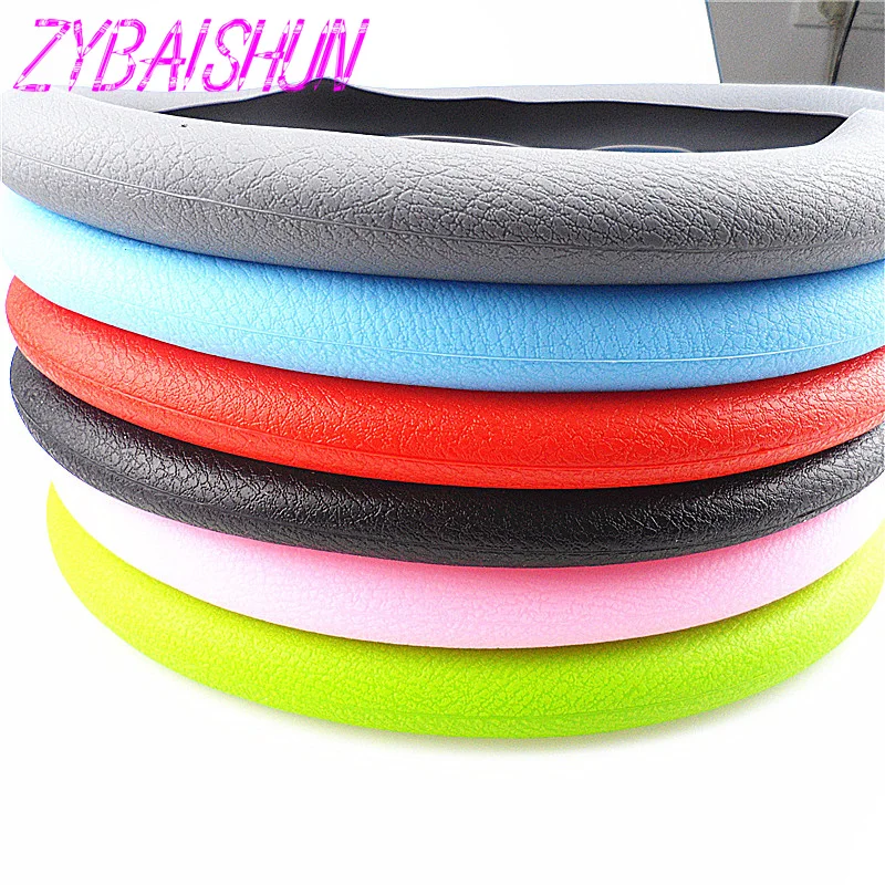 

Silicone non-slip green steering wheel cover for Jaguar XF XJ XJS XK S-TYPE Land Rover Range Rover/Evoque
