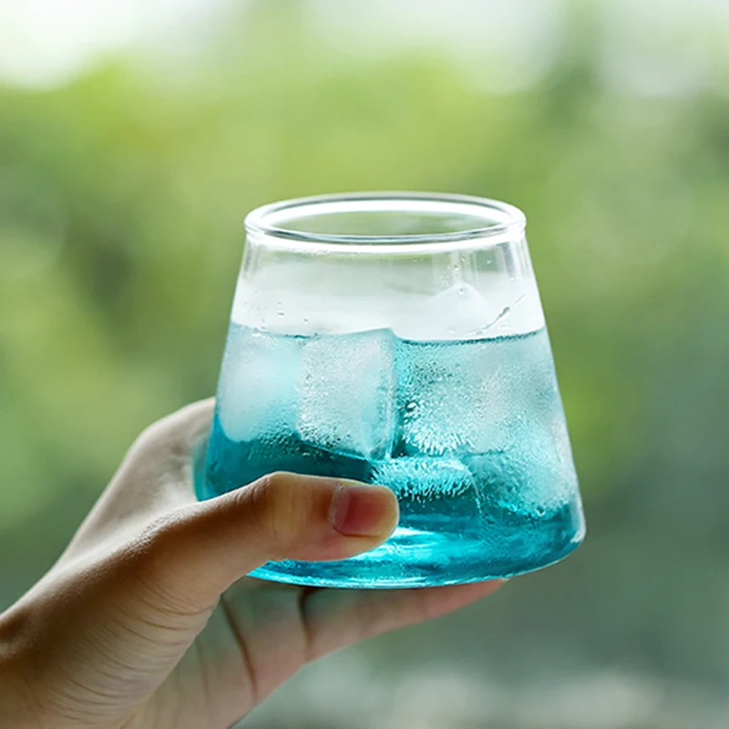 

Mount Fuji Beer Mug Glass Cup Creative Trend Drink Cup Drinking Glass Water Cup 300ML Wheat Beer Cup