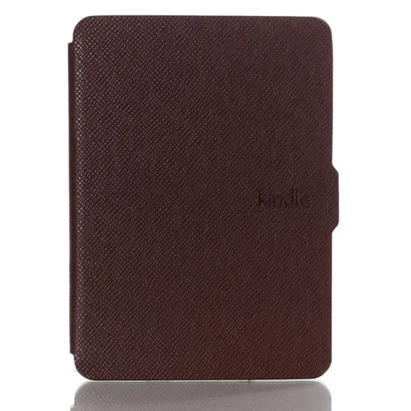 brown Ультратонкий чехол для нового Amazon kindle paper white 4 Магнитный чехол умный защитный чехол-книжка для kindle paperwhite 4 - Цвет: brown