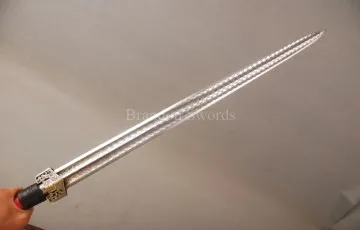 Details about 80cm high carbon steel Chinese Han Dynasty sword "Han jian" Rose wood saya cool hamon straight knife