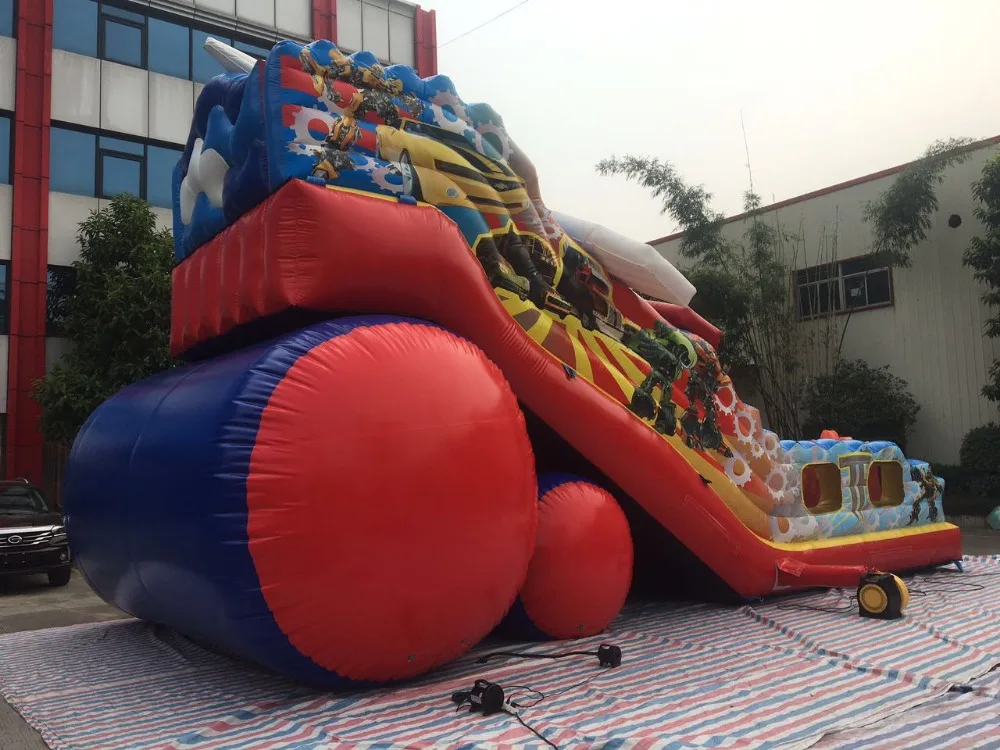 Китай Гуанчжоу) надувные горки, гриб замок слайды авиация слайды CHA-109