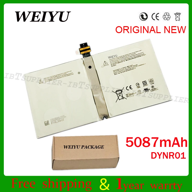 WEIYU натуральная DYNR01 батареи G3HTA027H Аккумулятор для microsoft поверхности PRO4 PRO 4 1724