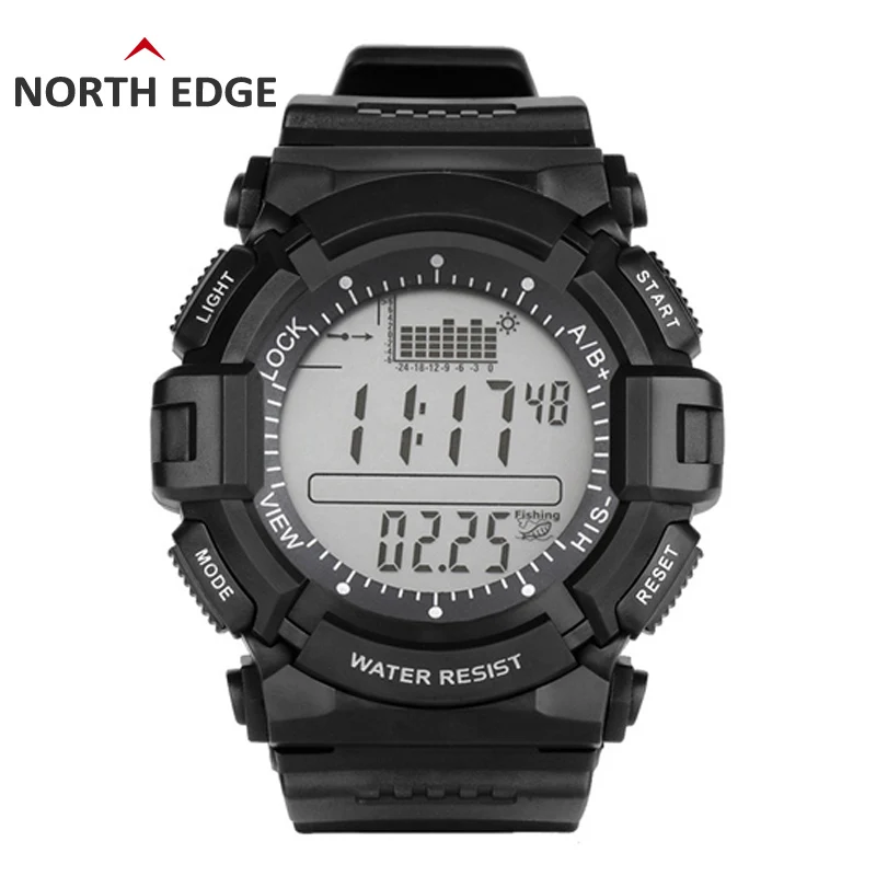 

Digital-watch Men watches outdoor digital clock fishing altimeter barometer thermometer altitude climbing hiking hours NorthEdge