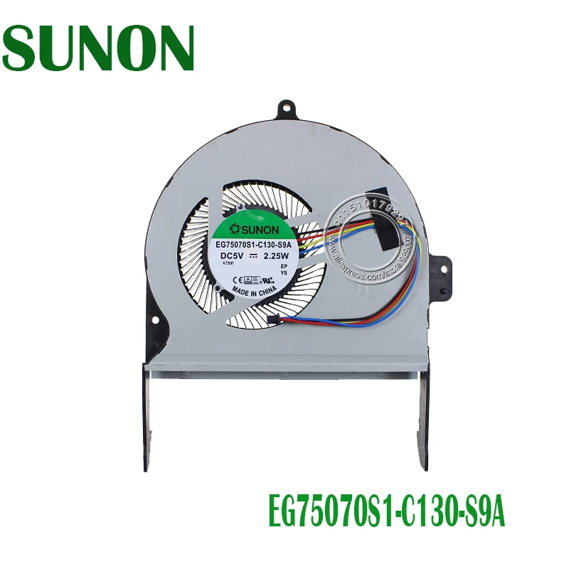 New Original CPU FAN for ASUS Vivobook Pro N552 N552VX N552VW laptop cooling fan EG75070S1-C130-S9A