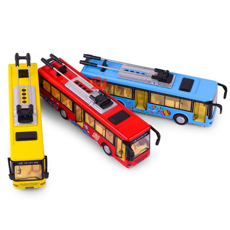 EFHH 1 50 Simulation Alloy City Single Bus Vehicle Model Diecasts font b Toy b font