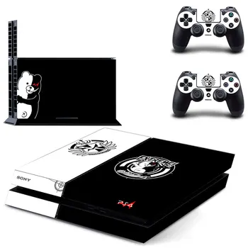 

Danganronpa: Trigger Happy Havoc Decal PS4 Skin Sticker For Sony Playstation 4 Console film +2Pcs Controllers 7 patterns