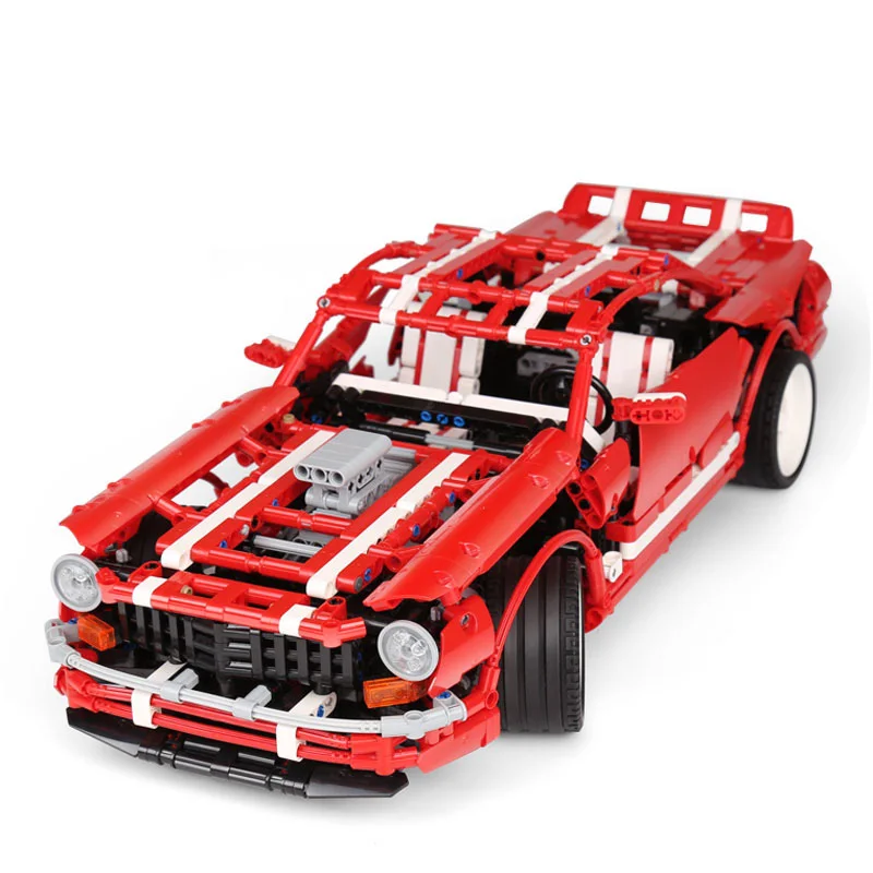 XingBao 07001 Techinc блоки 2000 шт мускулистый автомобиль строительные игрушки кирпич с