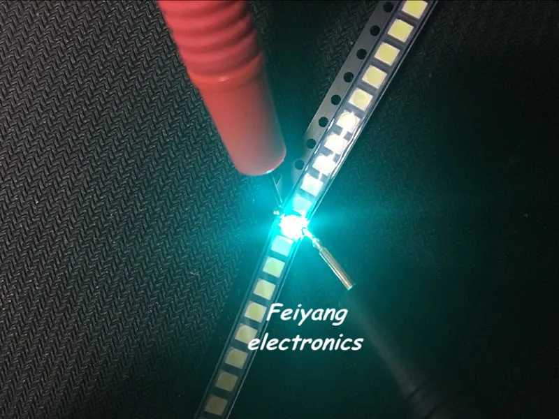

50pcs SMD LED 3528 Ice blue LED lamp beads Light emitting Diode Factory direct sale