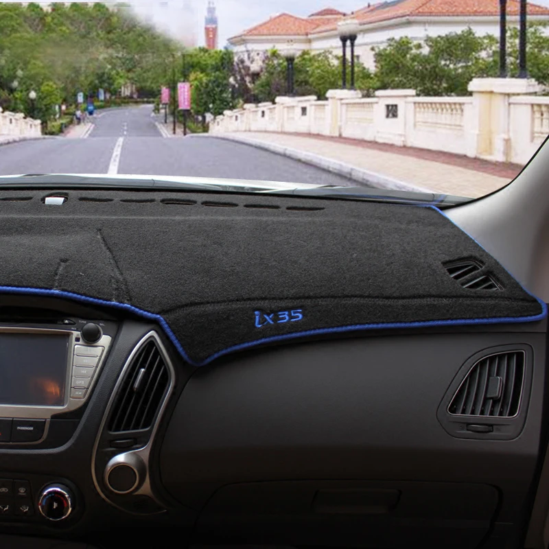 Коврики для приборной панели автомобиля Hyundai IX35 2010 2011 2012 2013 2014 2015 LHD|Лепнина