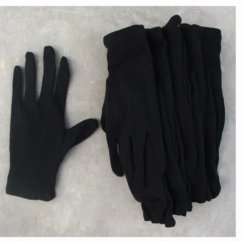 Белые трикотажные хлопковые садовые перчатки рабочие защитные перчатки для производительности и Протокола