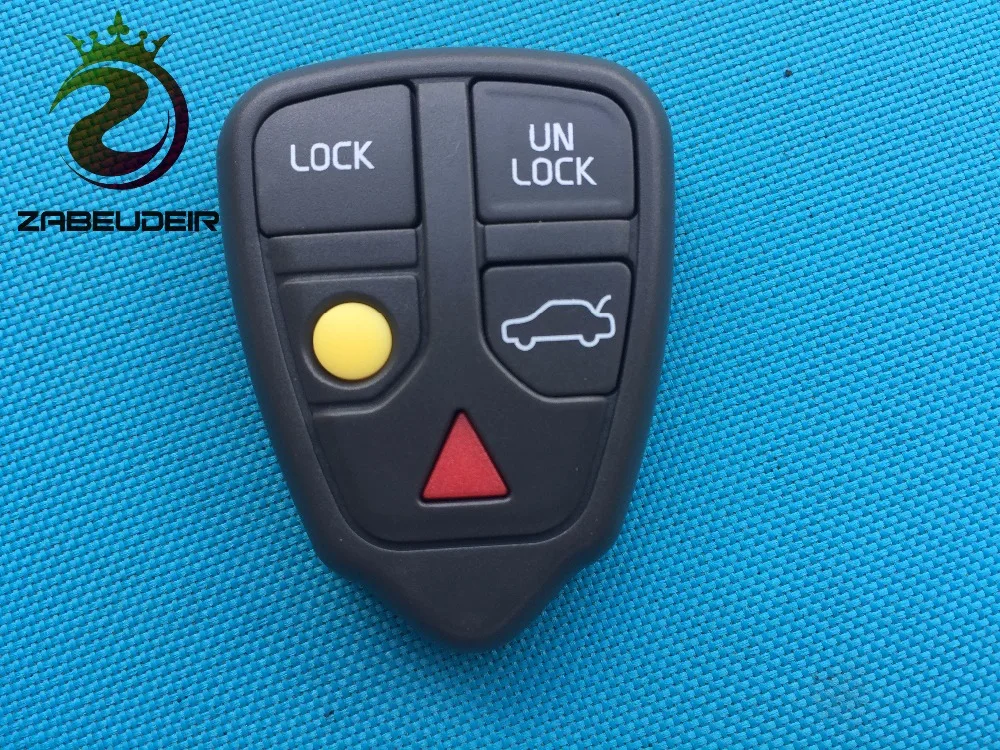 

1pcs of New Replacement Key Cover Remote Key Shell For Volvo S60 S70 S80 S90 V70 5 Buttons Case Fob