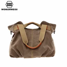 Womanweisi marke 2017 frauen tasche damen umhängetasche dollar preis vintage frauen leinwand handtaschen berühmte marke weibliche kabelky