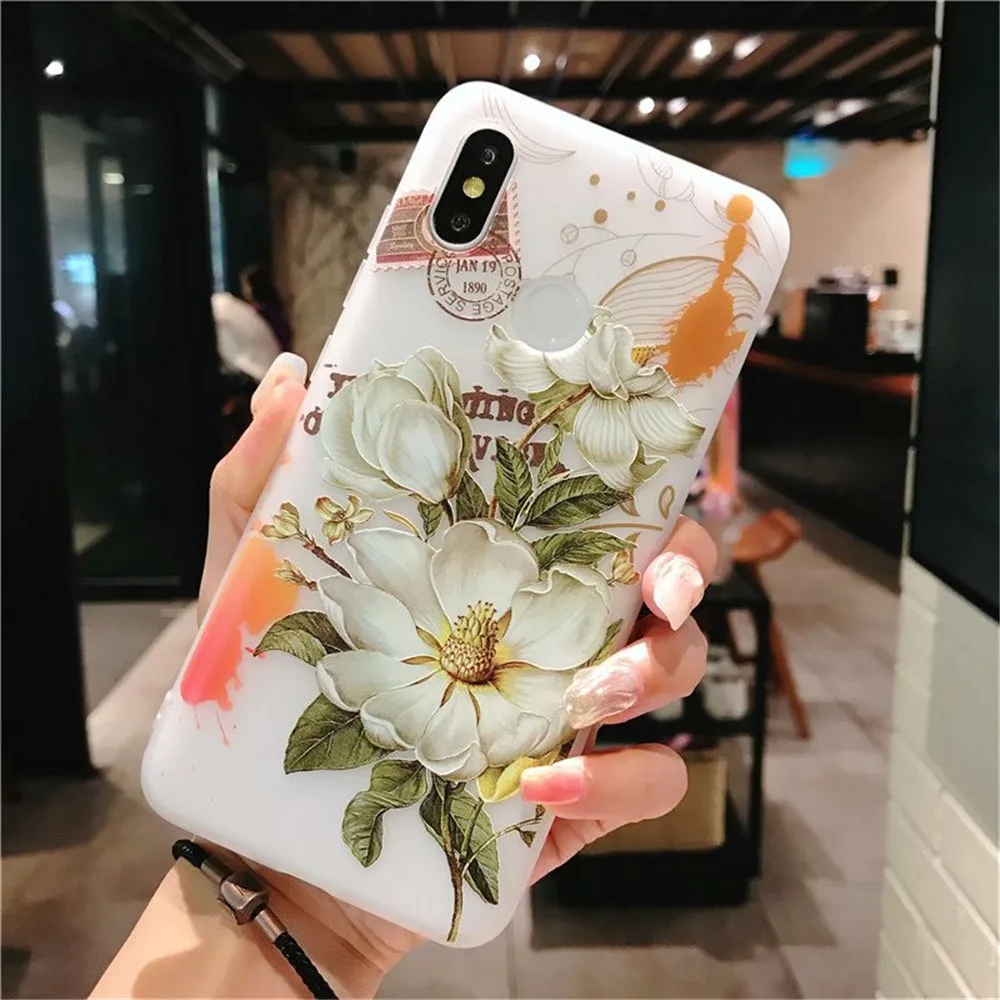 Case For Xiaomi Redmi Note 5 Global Version Case 3D Relief Soft TPU Silicone Case For Xiaomi Redmi Note 5 Pro Back Cover 5.99   (2)