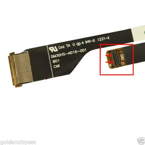 

LCD Screen Flex Cable for S3 13.3" MS2346 LK.13305.006 LK13305006 with free shipping + tracking number