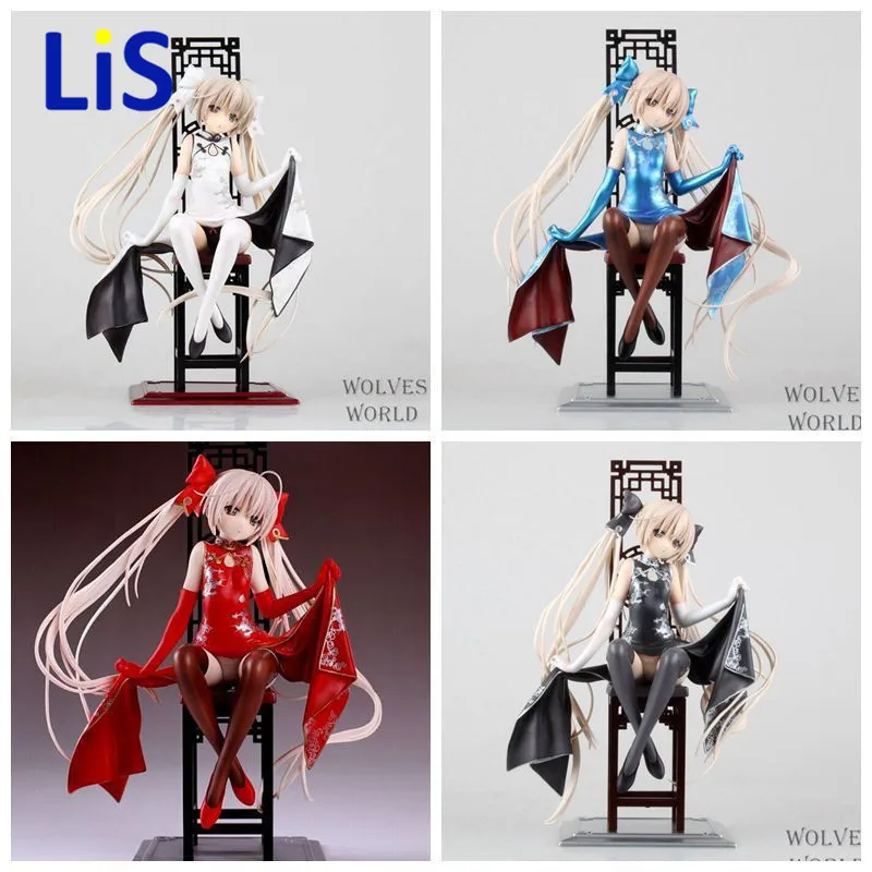 

Lis Good Quality PVC 1/7 Scale China Dress Ver. Yosuga no Sora Action Figure Anime Games Kasugano Sora Model Toy Gift