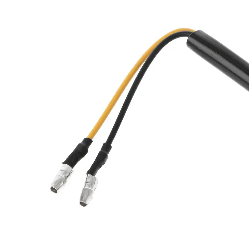 2PCS Motorcycle LED Turn Signal Indicators Light Amber Blinker Light 12V 2W 14 Led Motorbike Lamp Motorcycle Signal Lamp 3 Color