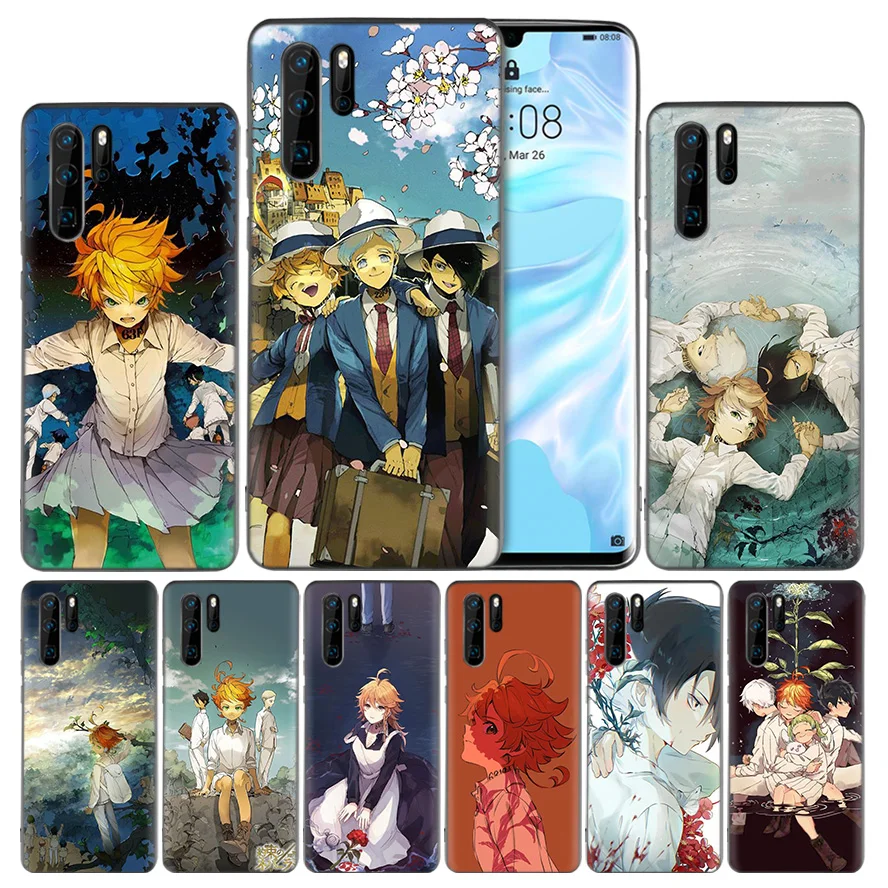 

The Promised Neverland Anim Silicone Case Cover for Huawei Mate 20 10 P30 P20 P10 Lite Pro P Smart Plus 2019 Enjoy 9S 9E Nova 4E
