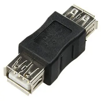 

Wholesale - Good quality USB A Female to A Female Gender Changer USB 2.0 Adapter free shipping 300pcs/lot