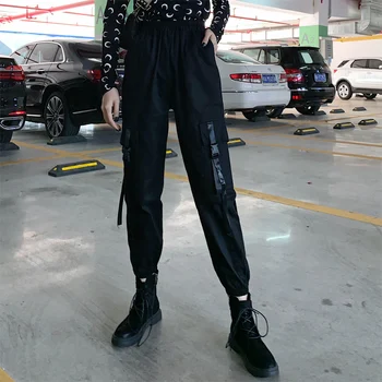 

Fashion New Harajuku Pants Women Sweatpants Plus Size Womens Clothing Bell Bottom Pants For Girls