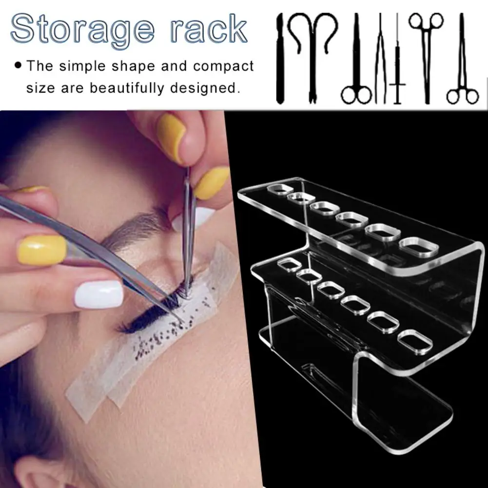 

Acrylic Tweezers Display Stand For Collecting And Arranging Eyelashes And Screwdrivers Repair Tool Kit Stand Storage Displayer